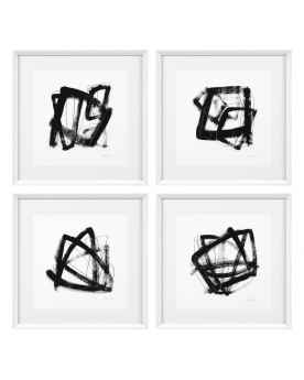 Картина Tessellation set of 4