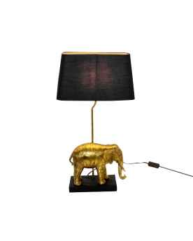 Настольная лампа Elephant gold/black