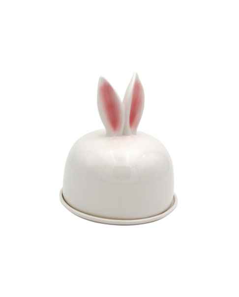 Десертница  Rabbit Ears white/pink