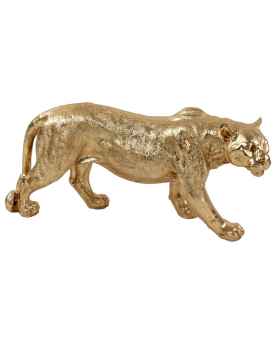 Деко фигура Leopard Gold