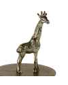 Кувшин Giraffe Figure clear/gold