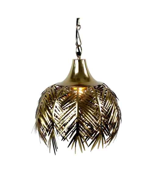 Люстра Palm Leaves gold