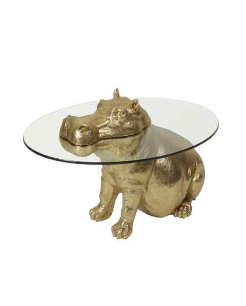 Приставной столик Patty Potamus gold